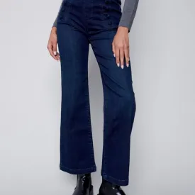 Flared Pull On Jeans