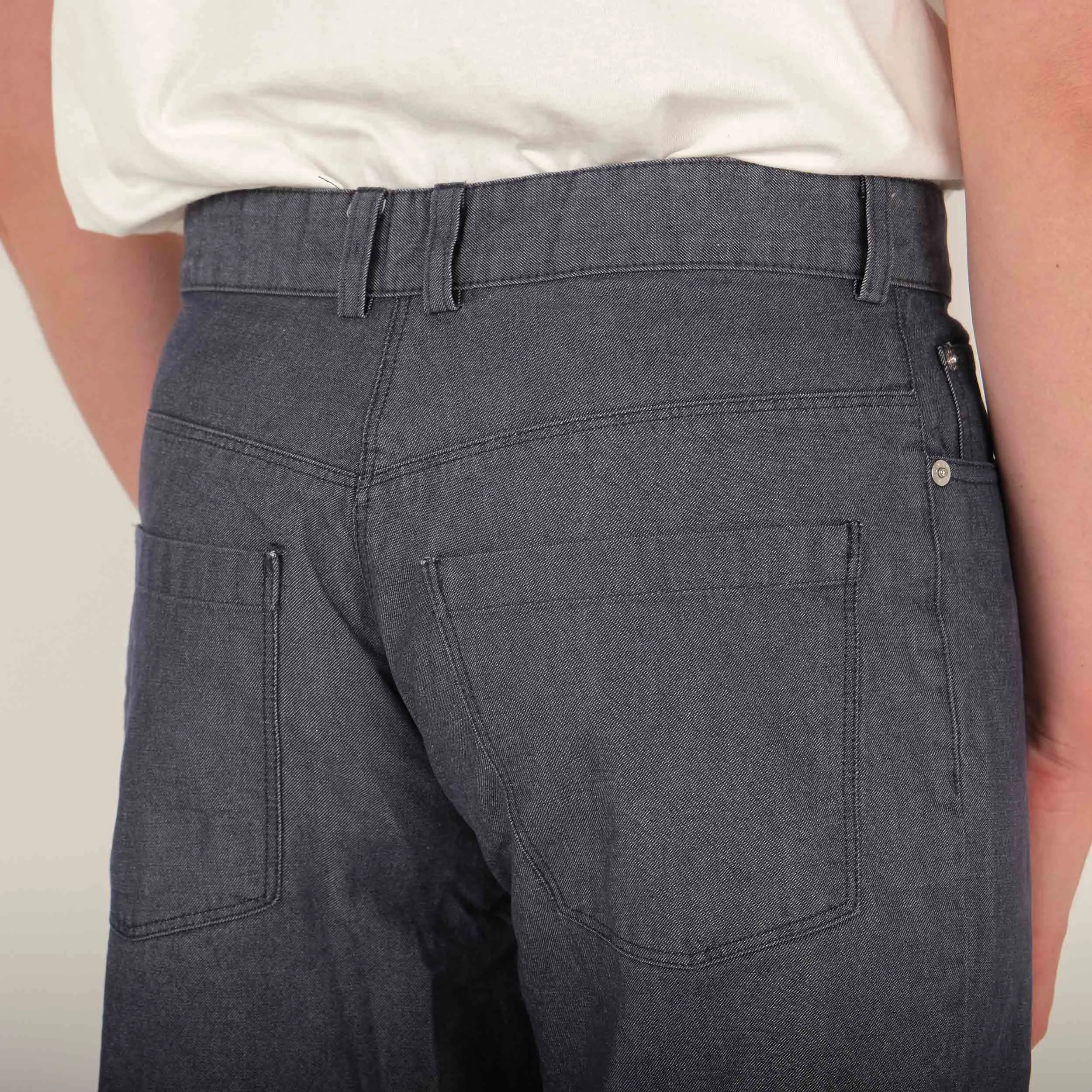 FRENCH 5 POCKETS DENIM PANTS