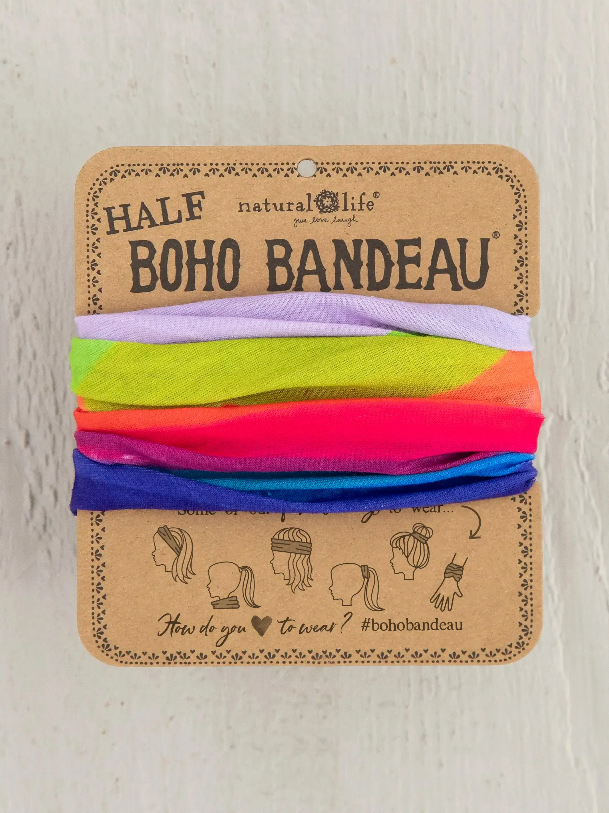 Half Boho Bandeau® Headband - Mountain Range