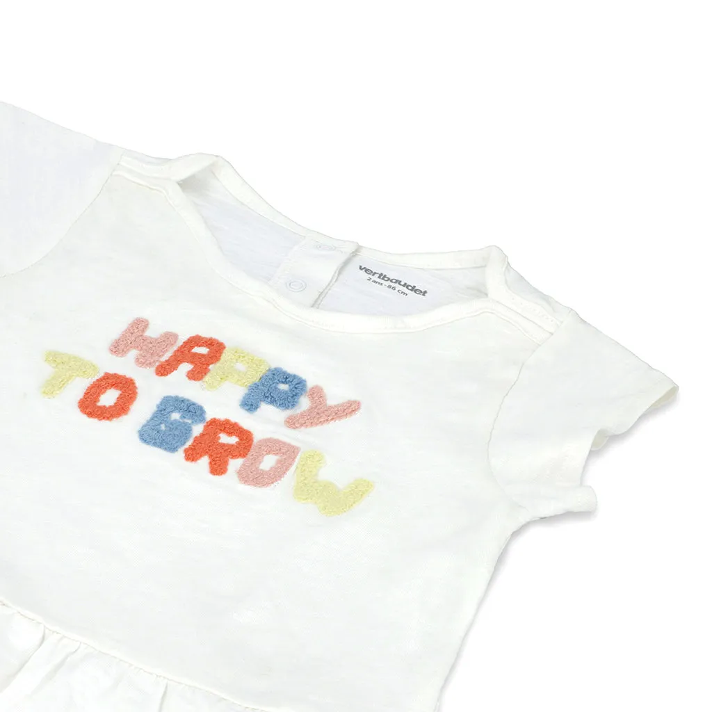 Happy to Grow-UK-Girls Peplum Top