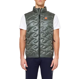 High-Neck Vest with Zip