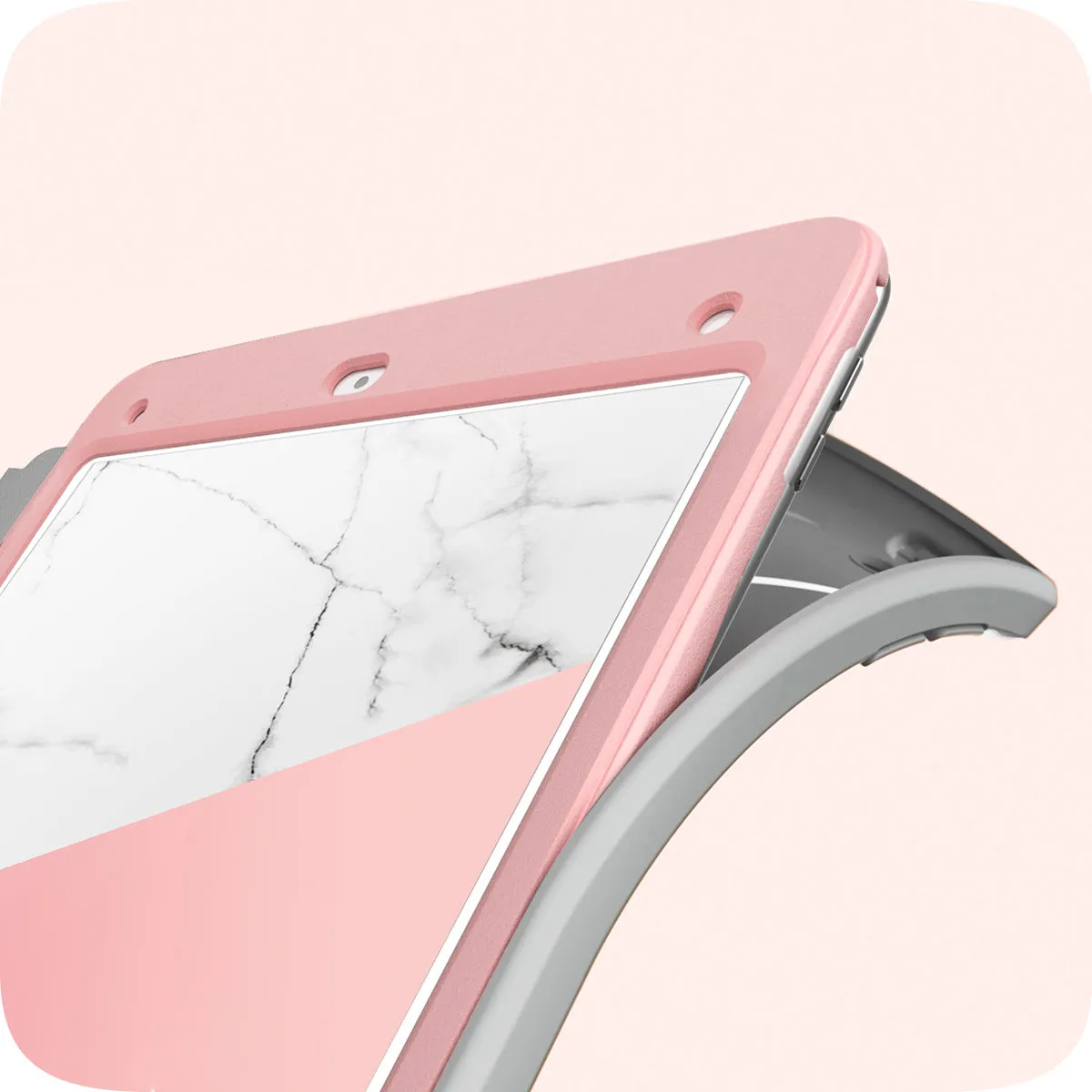 iPad 10.2 inch (2019 | 2020) Cosmo Case(open box)-Marble Pink