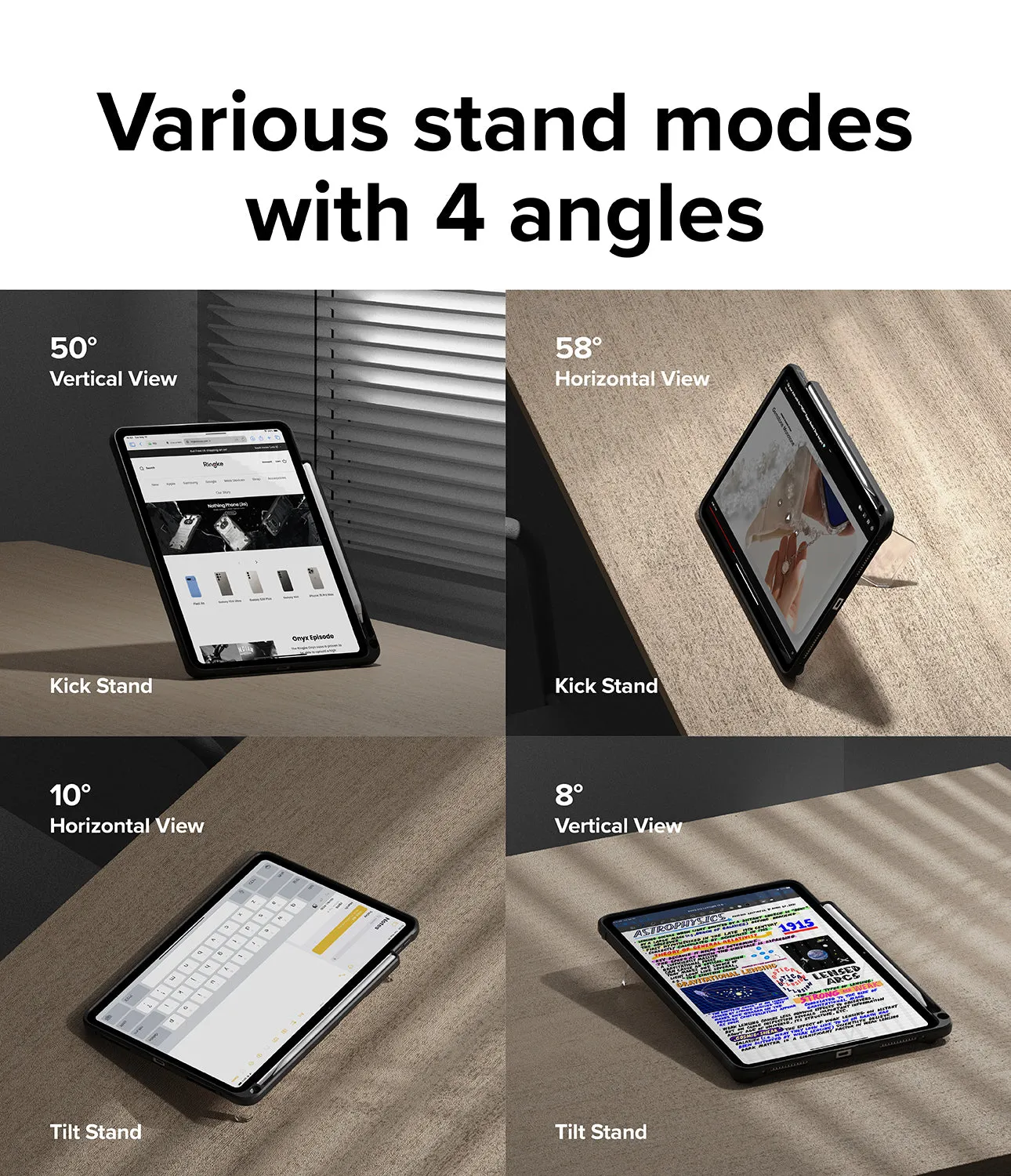 iPad Air 11" (M2) / Air 5 / Air 4 Case | Fusion Sketch Stand