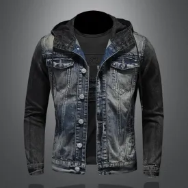 James - Hooded denim jacket