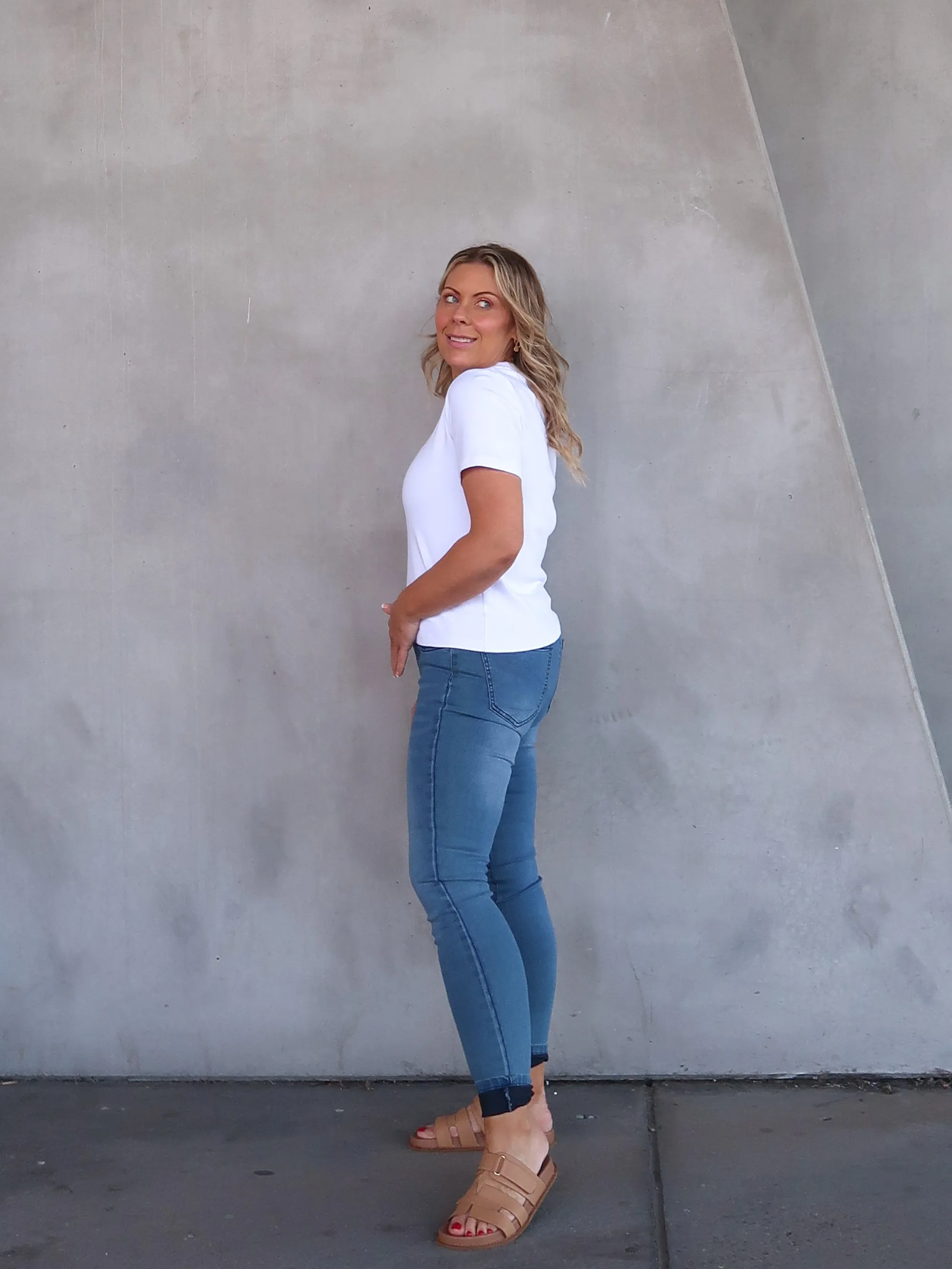 Jax Jeggings - Light Blue