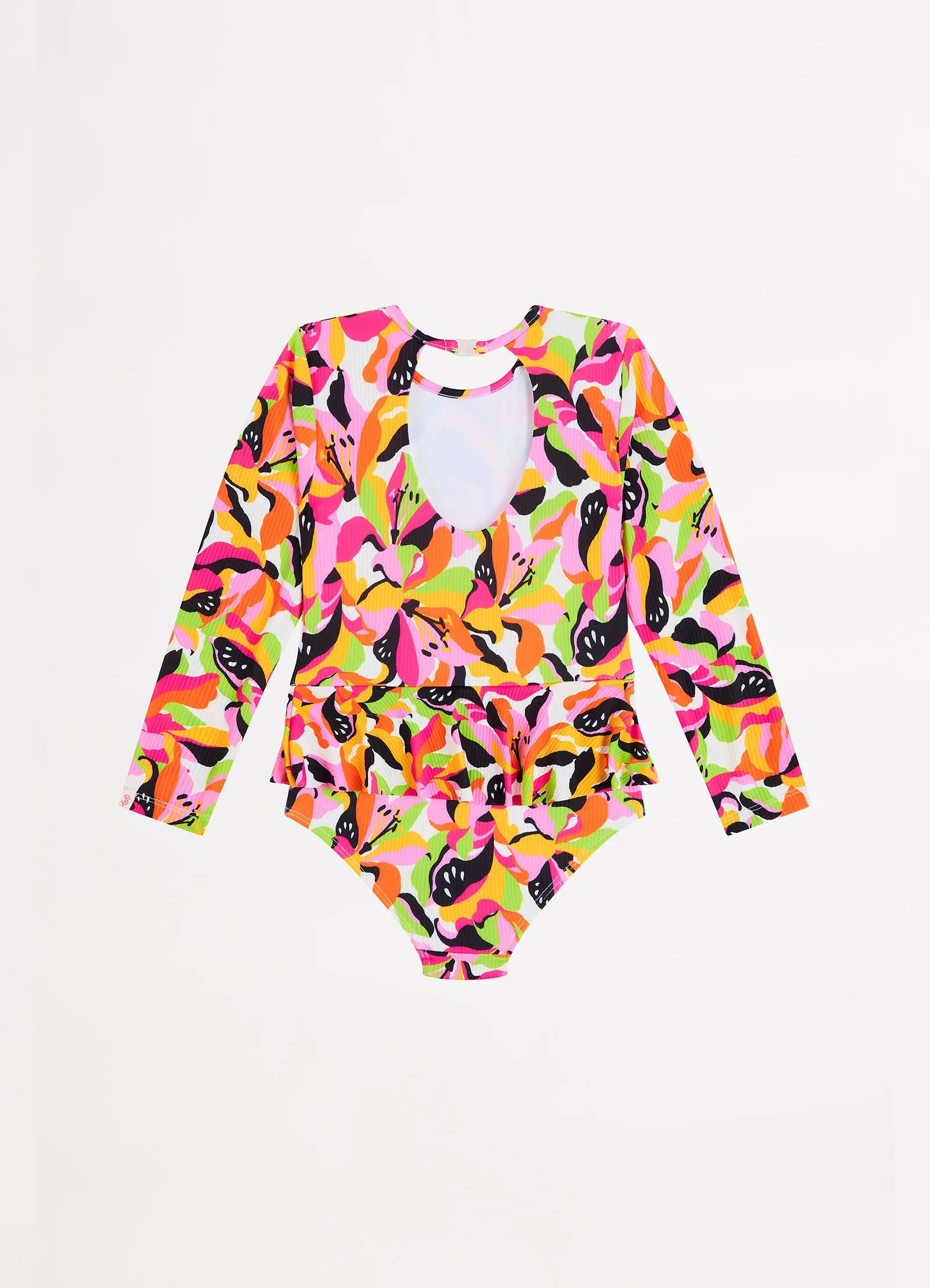Jubiilee Girls Peplum Paddlesuit - Jubilee