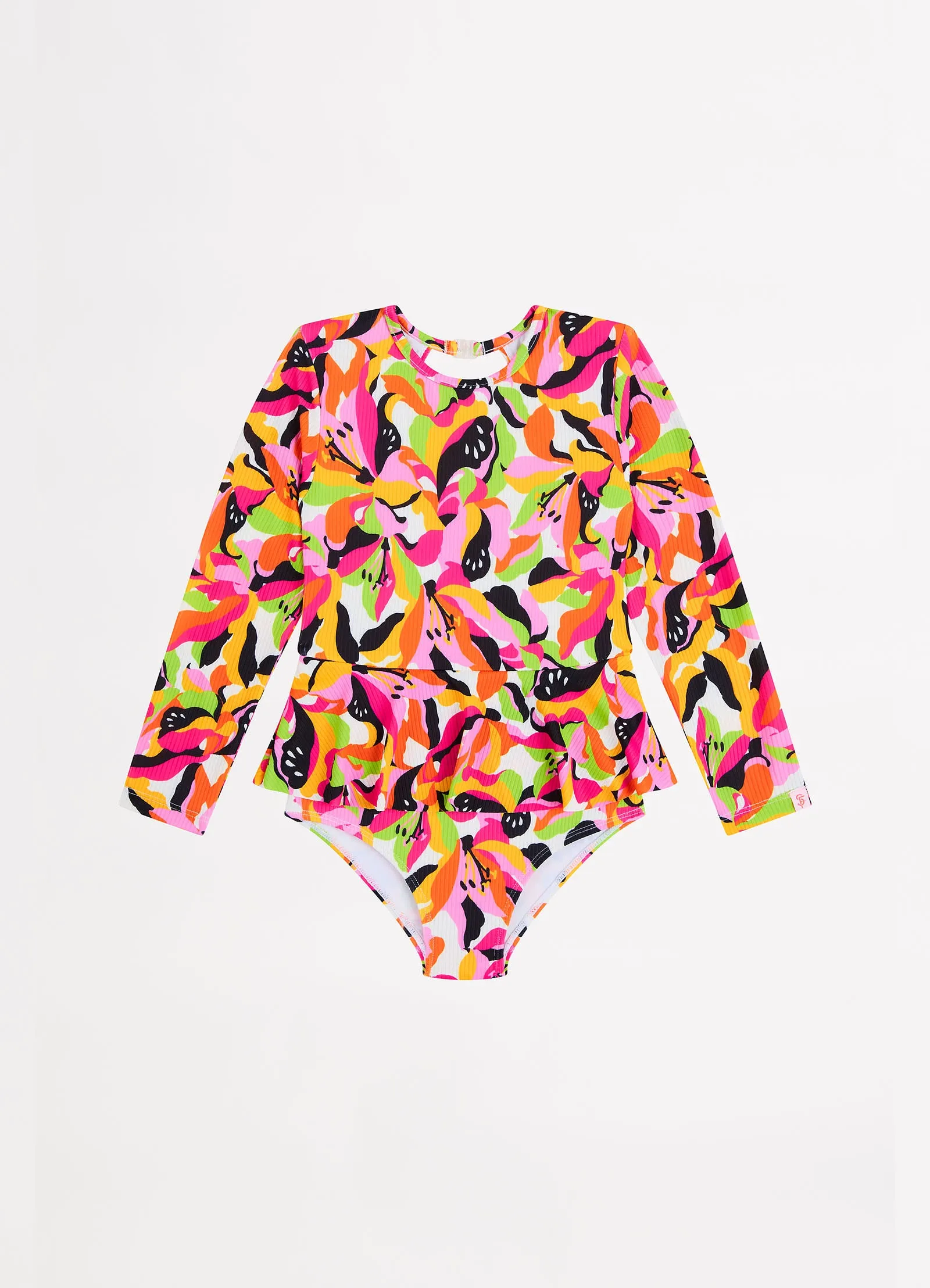 Jubiilee Girls Peplum Paddlesuit - Jubilee