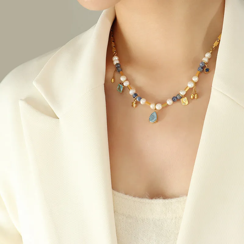 Just Lil Things Artificial Gold Necklace jltn1071