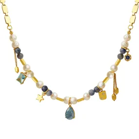 Just Lil Things Artificial Gold Necklace jltn1071