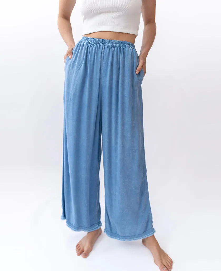 Kinsley Pant | Stonewash Blue