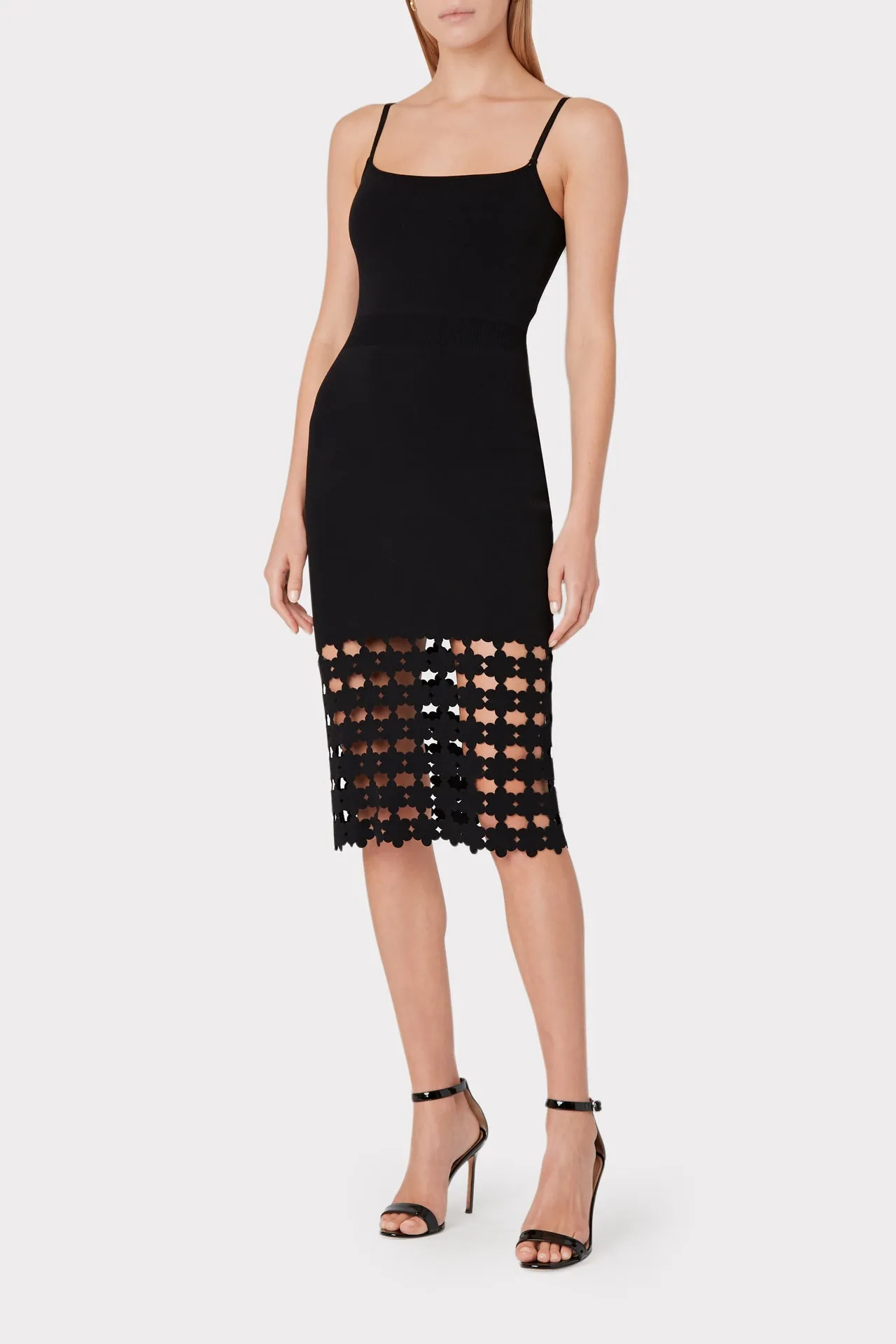 Laser Cutout Dress
