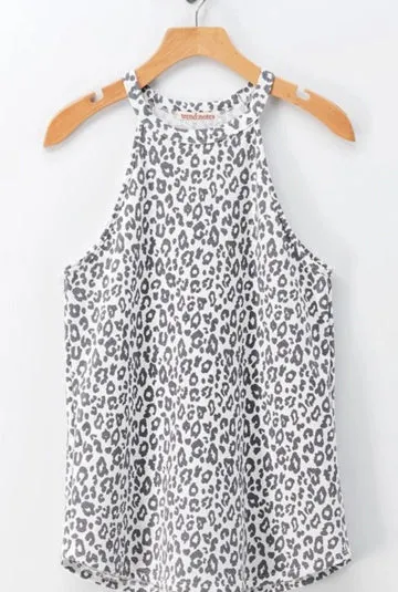 LEO MINT & GRAY HALTER SHORT SETS
