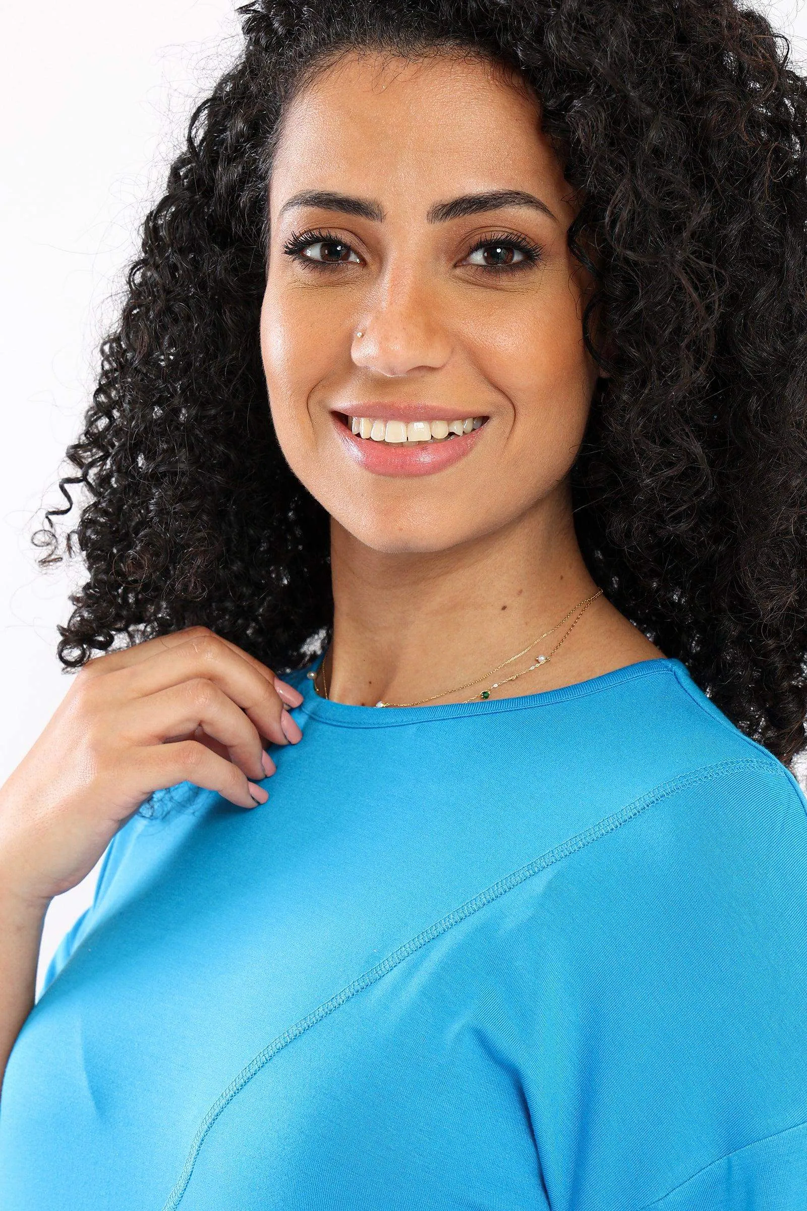 Lounge Top with Front Slit