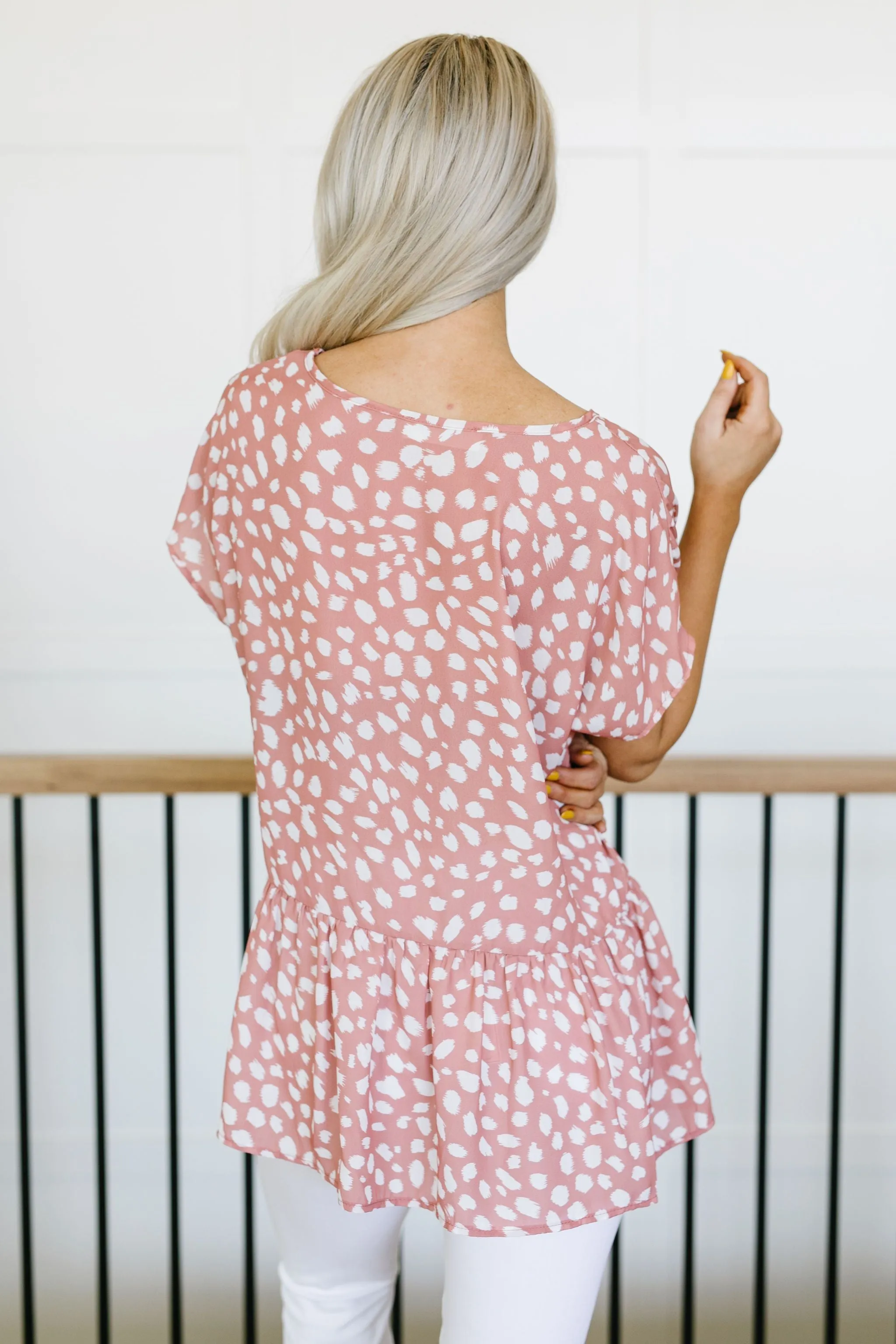 Maisy Spotted Blouse