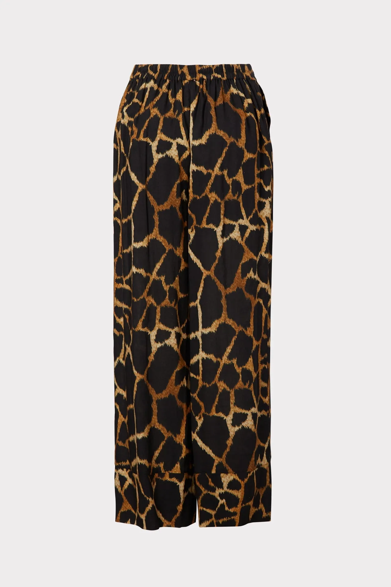Marlowe Giraffe Print Linen Pants