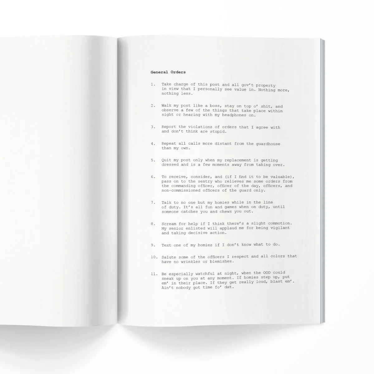 Military Slang Dictionary