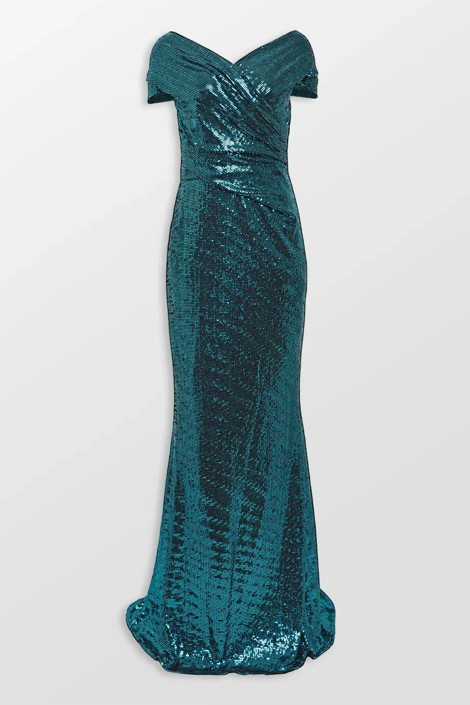 Off Shoulder Evening Gown