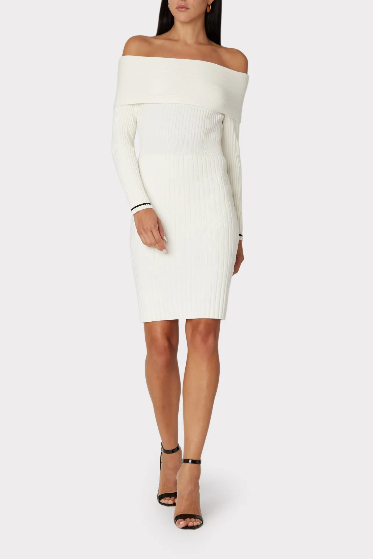 Off The Shoulder Fitted Dress
