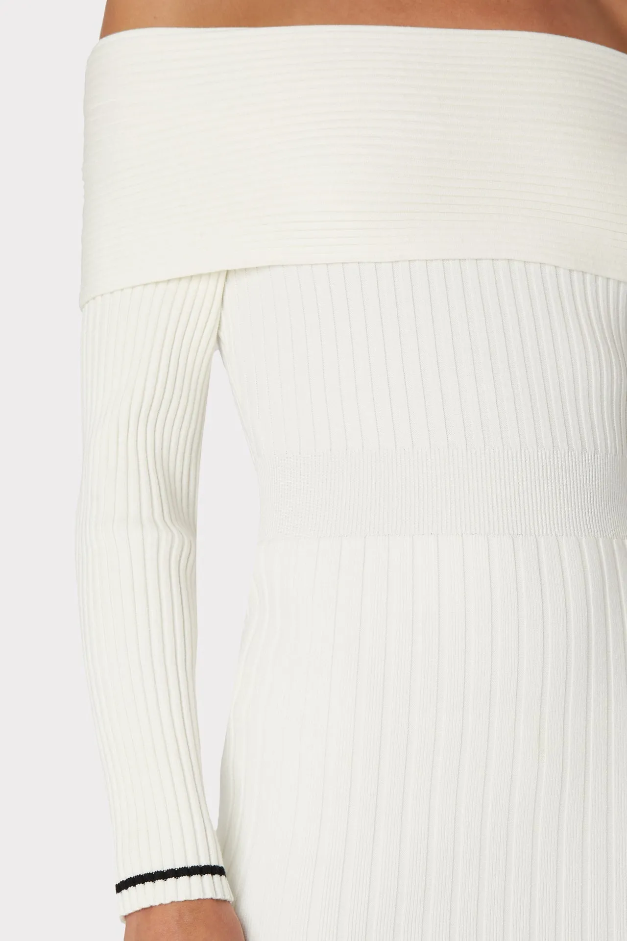 Off The Shoulder Fitted Dress