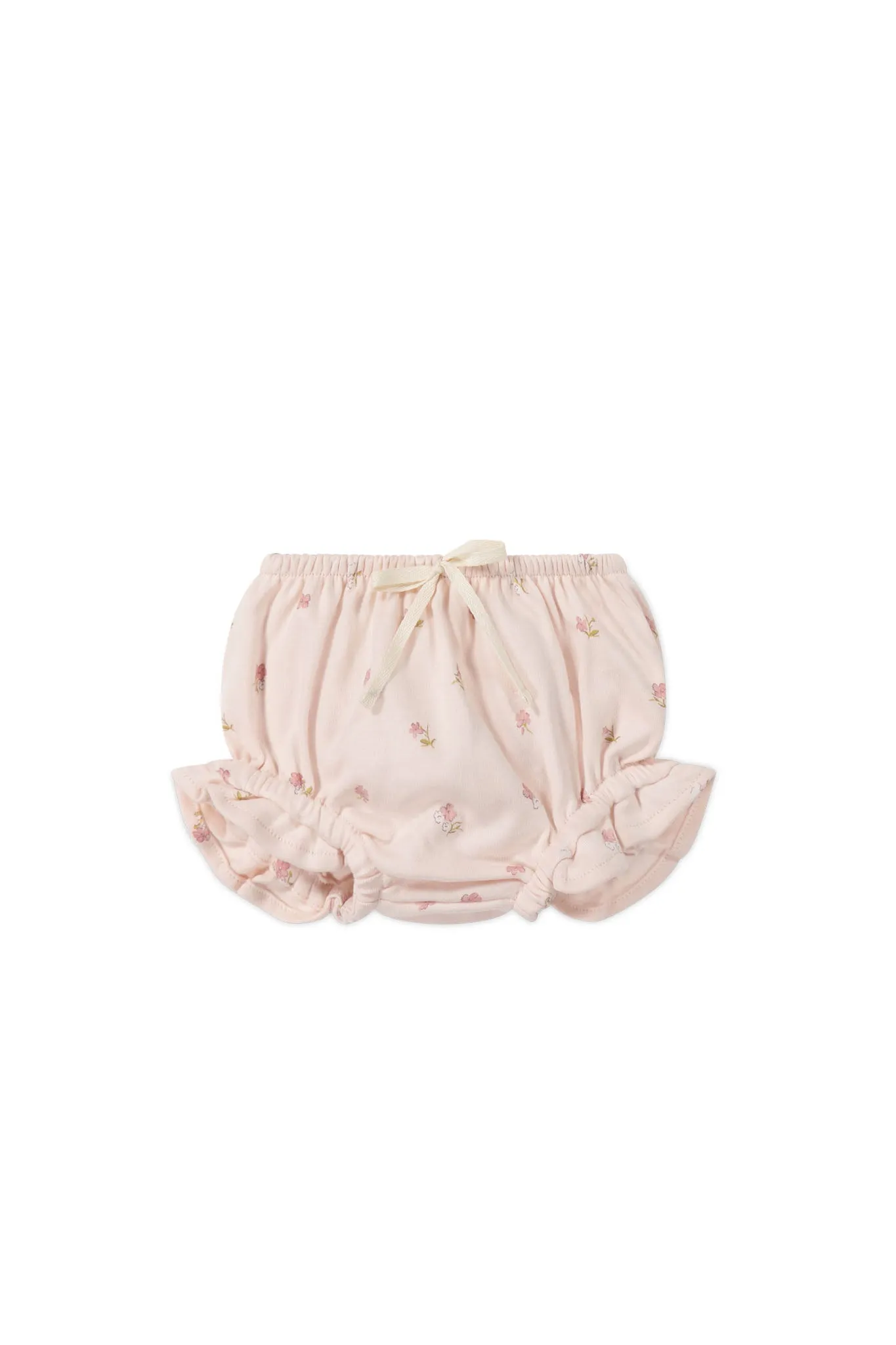 Organic Cotton Frill Bloomer - Meredith Morganite