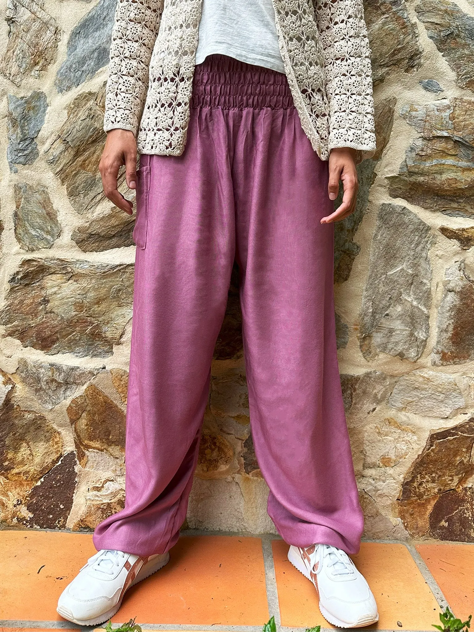 Pantalón Vana Magenta