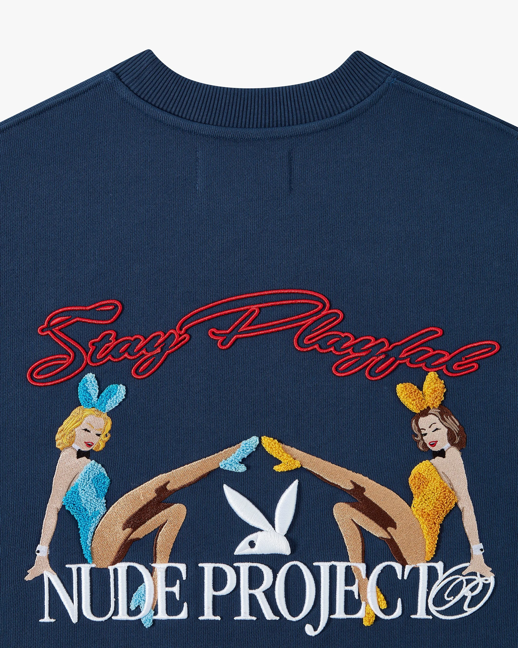 PIN-UP CREWNECK NAVY