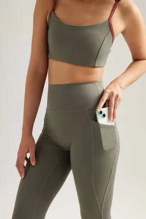 Pocket Leggings (Full 24") in Pickle
