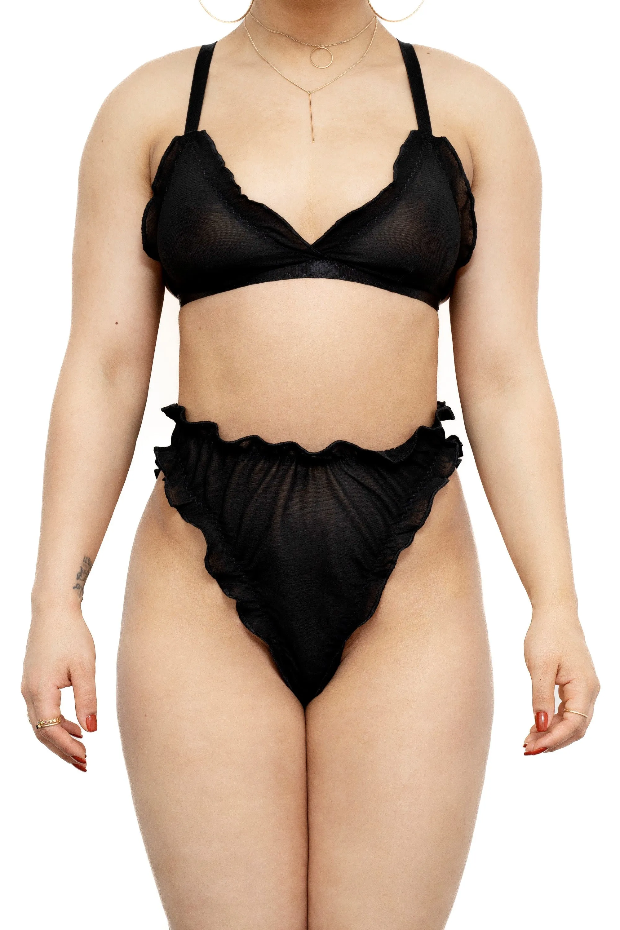 PORTIA mesh lingerie set