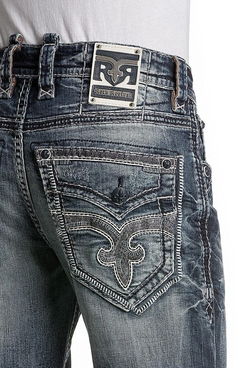 Rock Revival Herren Jeans Tilden Alternative Straight