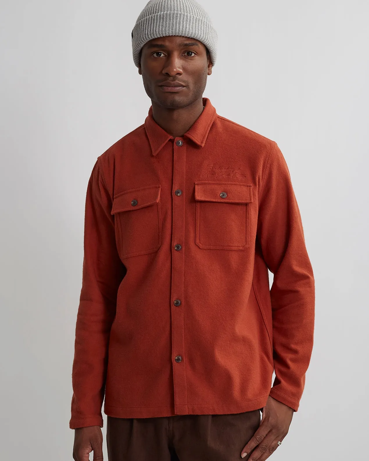 Ryan Solid Flannel Workshirt