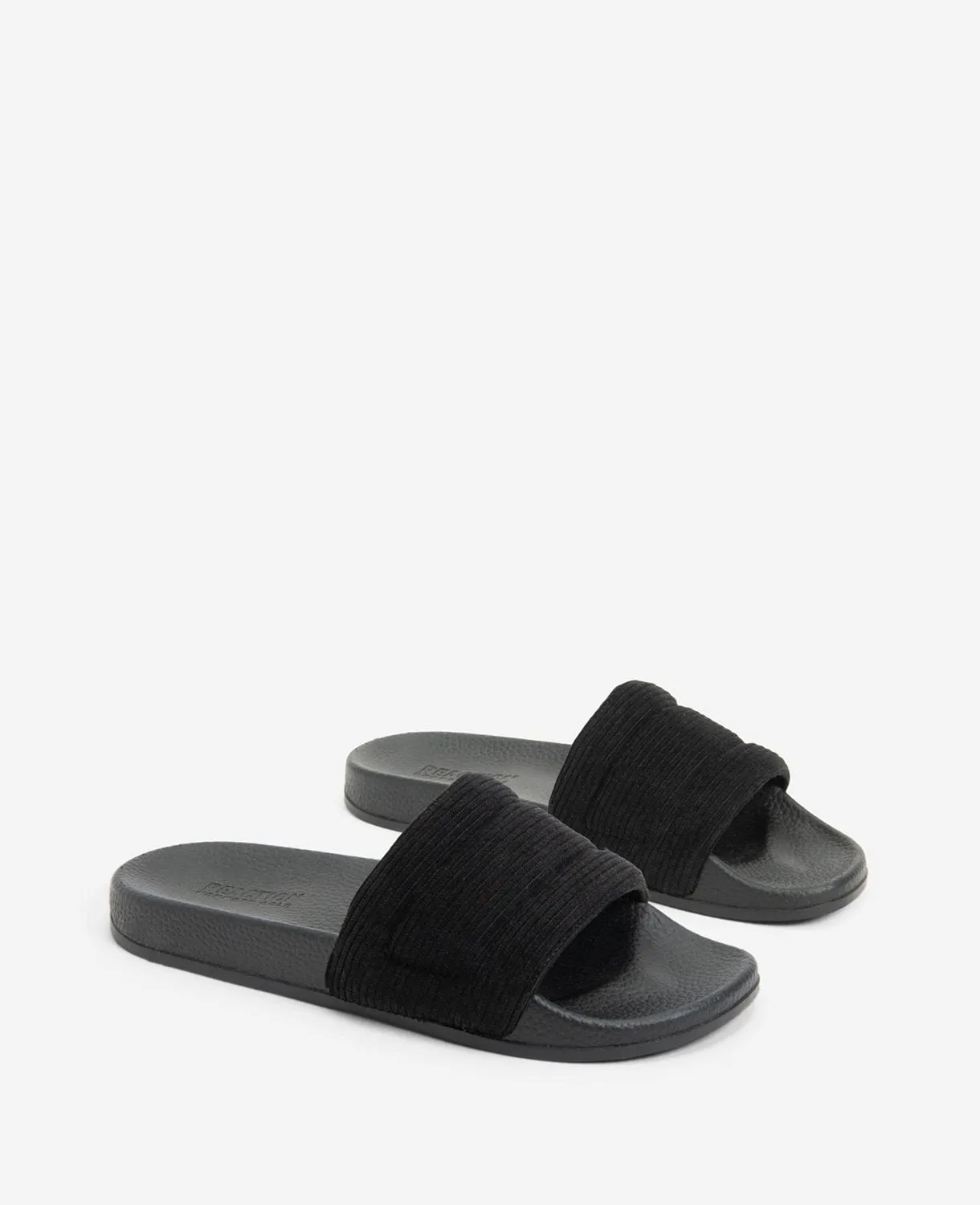 Screen Quilted Slide Sandal