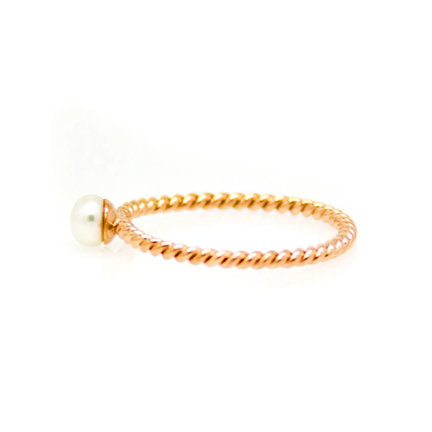 Seabreeze Pearl Ring Rose Gold