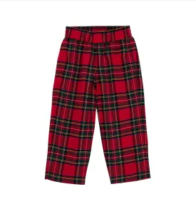 Society Prep Plaid/Nantucket Navy Sheffield Pants - Flannel
