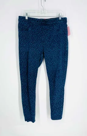 Spanx Size XL Denim Animal Print Jeans Jeggings