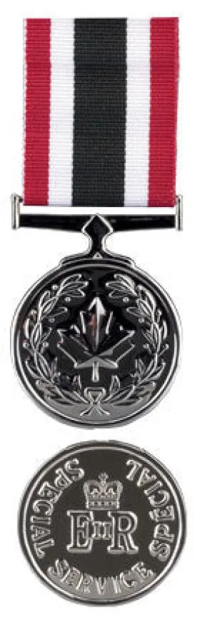 (SSM) Special Service Medal Miniature