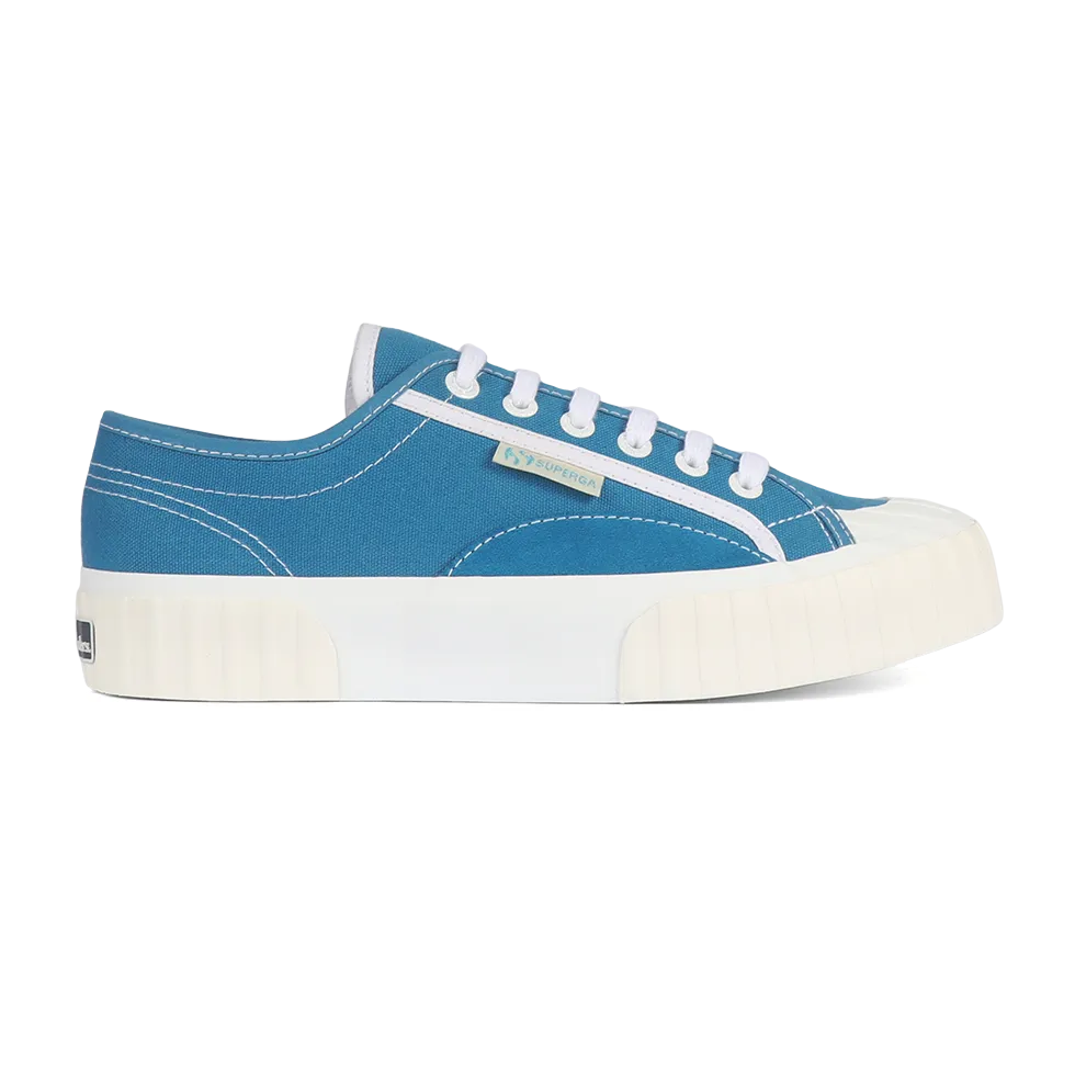 Superga X Motherchuckers 2630 Stripe Blue Neptune
