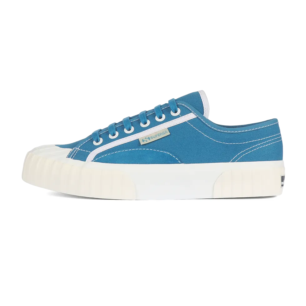Superga X Motherchuckers 2630 Stripe Blue Neptune