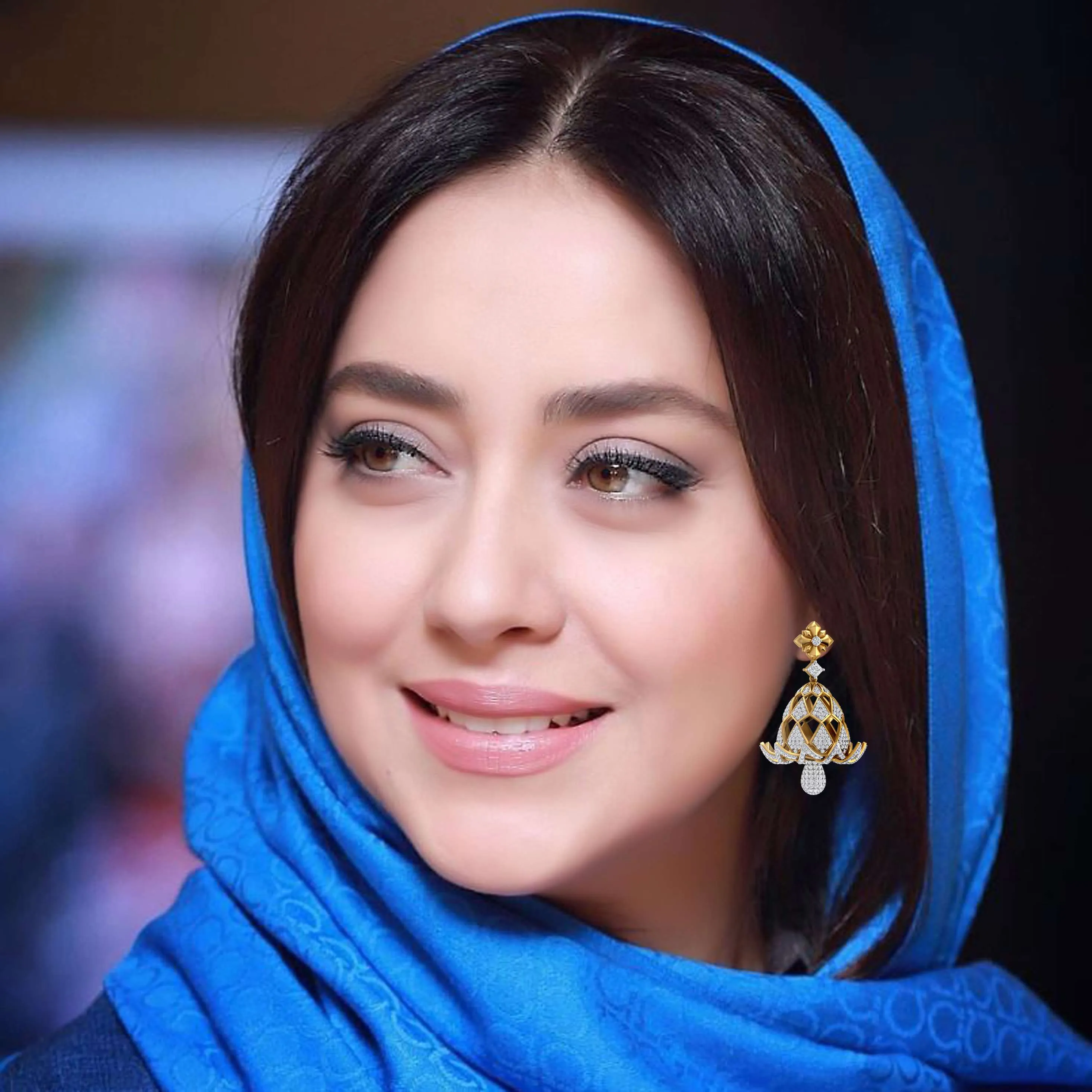 THE AAFREEN BELL EARRINGS