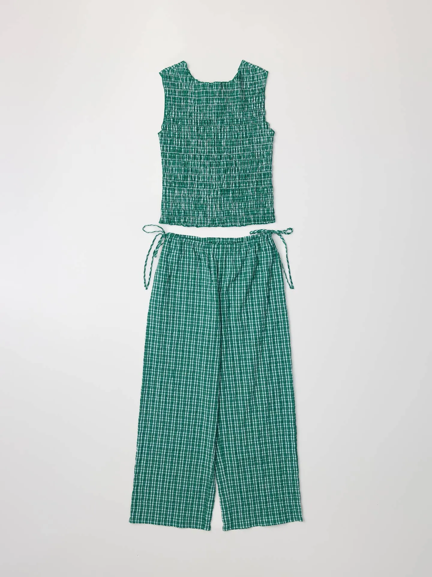The Ebony Pants - Green/Blue