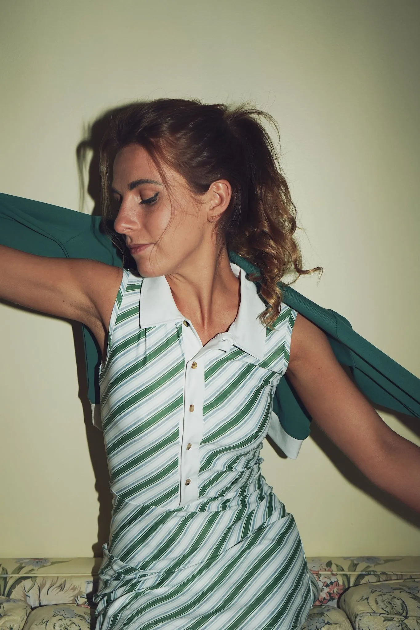 The Hedy Dress - Field Greens