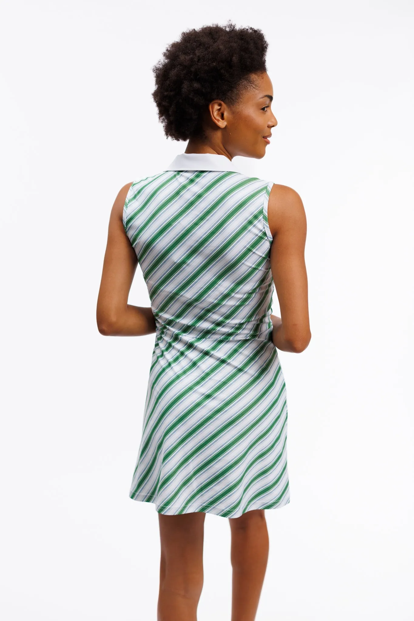 The Hedy Dress - Field Greens