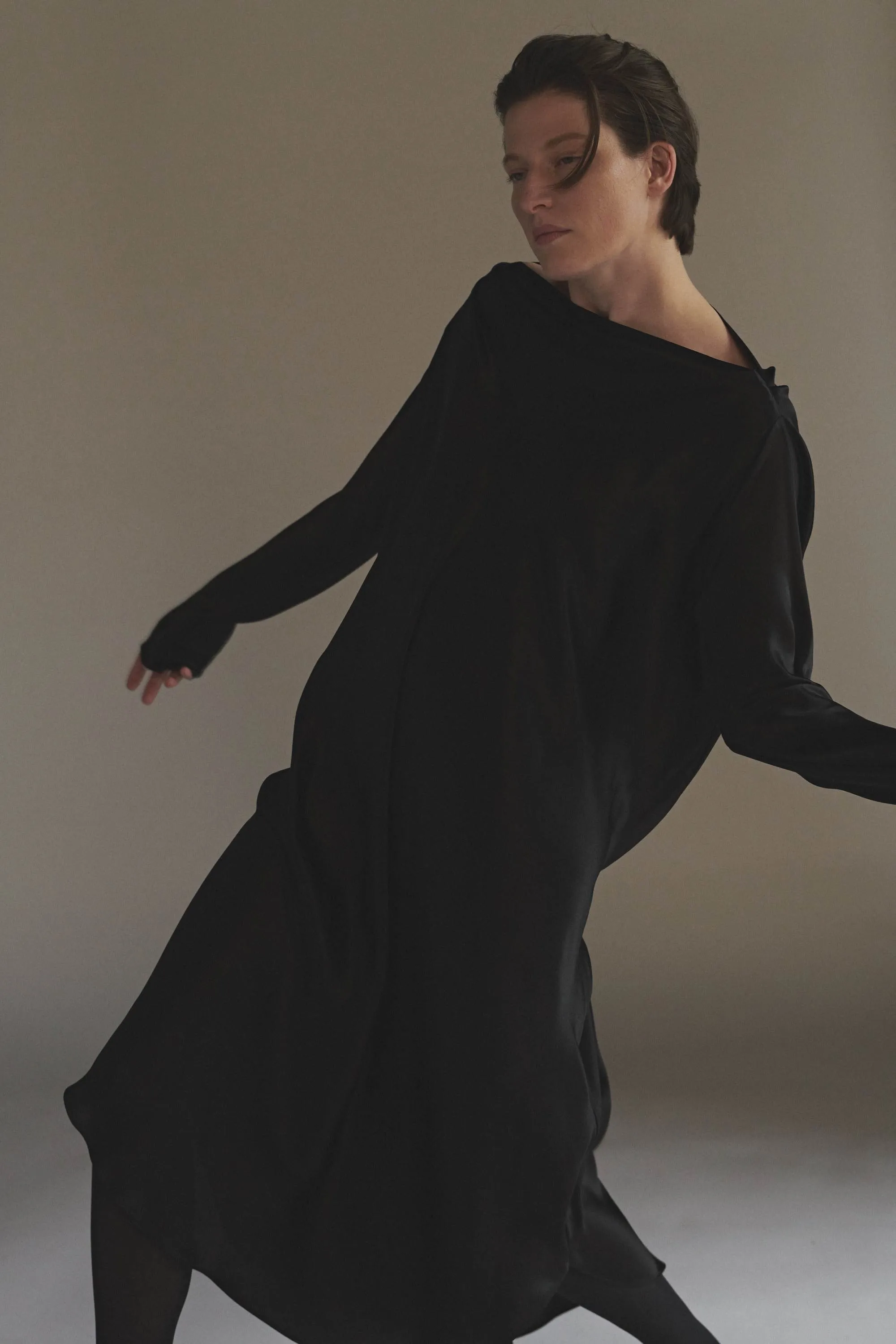 The Lia Dress - Military