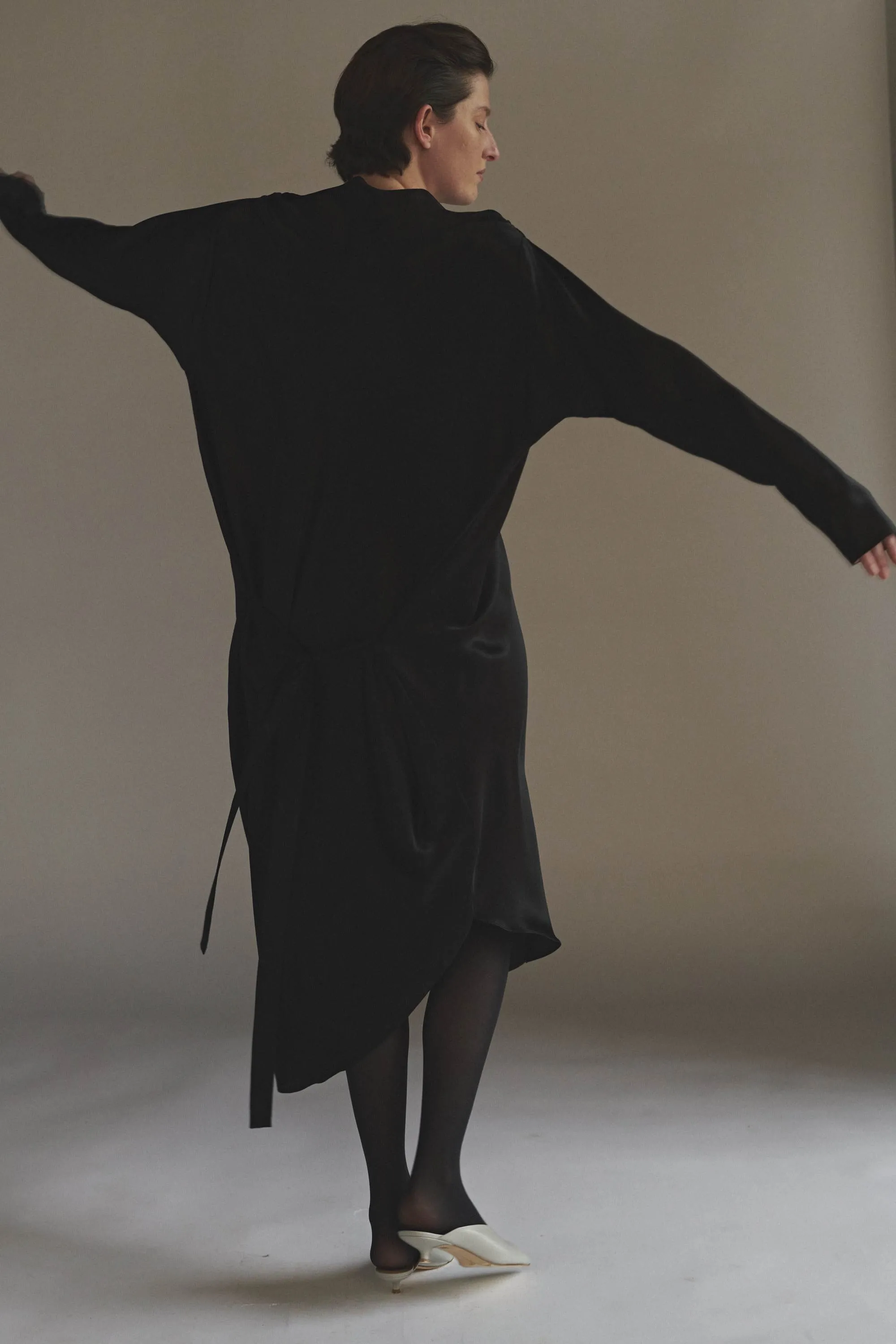 The Lia Dress - Military