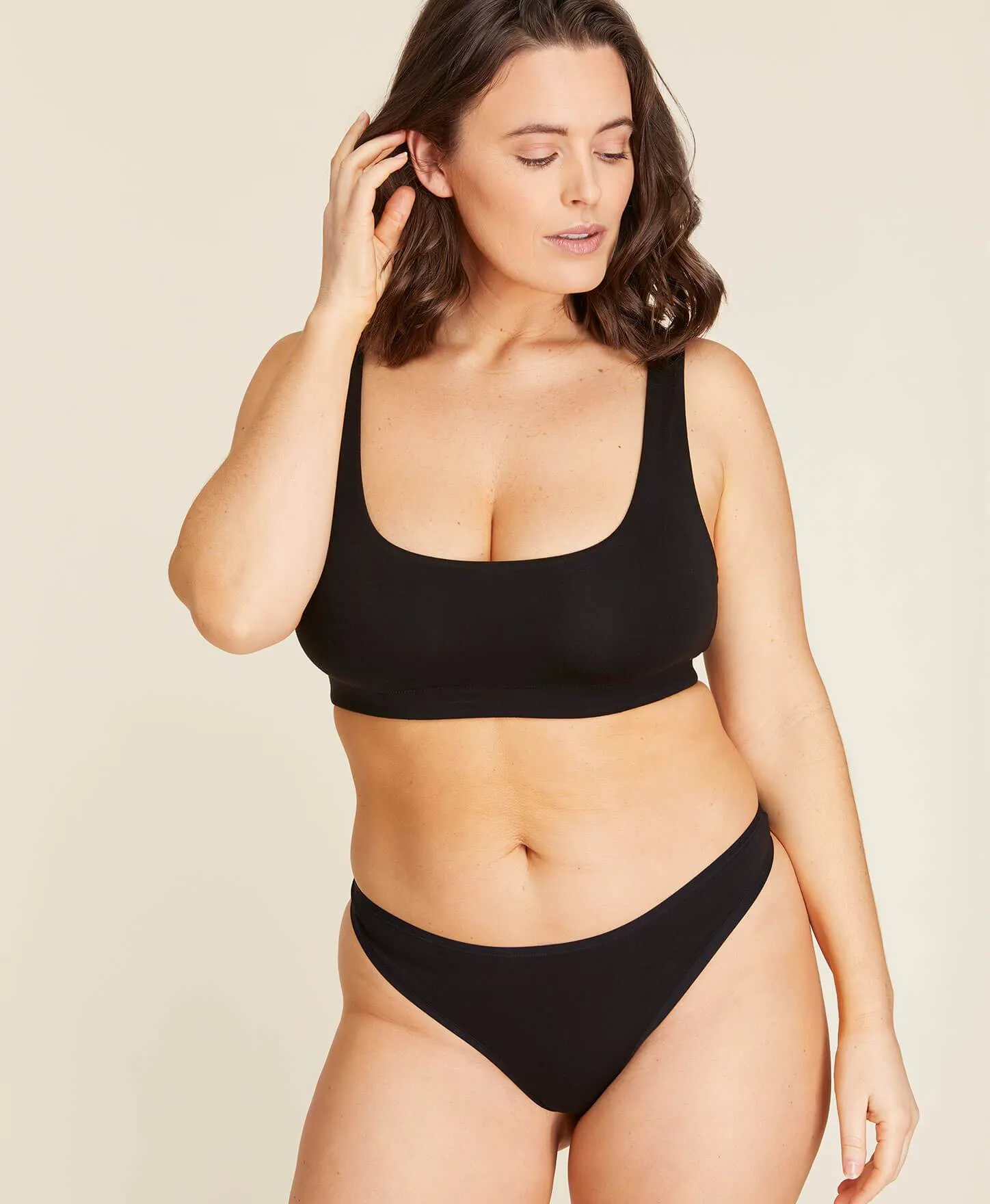 The Thong - Black