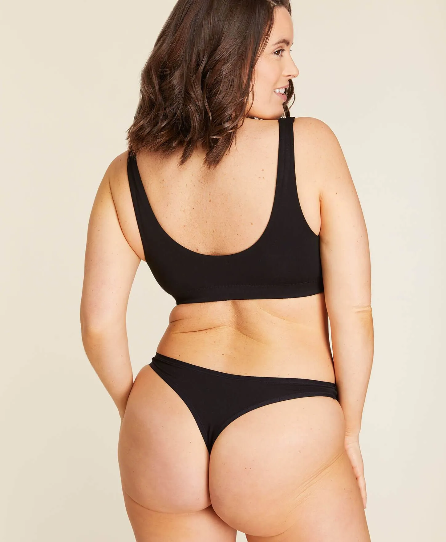 The Thong - Black